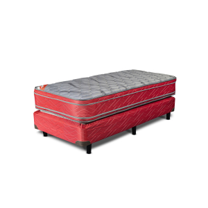 SOMMIER "GANI" RED SPRING DOBLE PILLOW 1 1/2 PLAZA