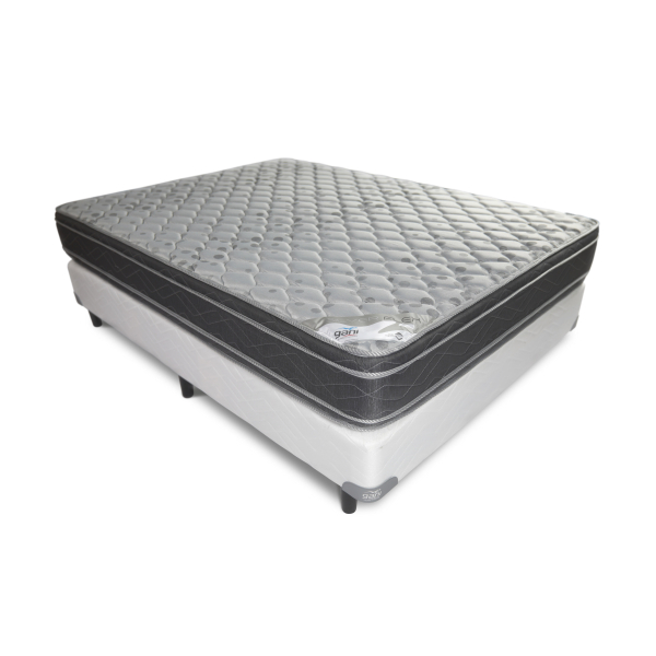 SOMMIER "GANI" SILVER FLEX QUEEN